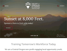 Tablet Screenshot of heartoforegon.org
